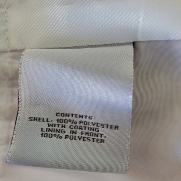 Vince Camuto white women's trench adjustable waist and sleeves autumn fa… - Picture 11 of 15